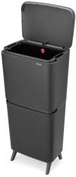 Brabantia Тъмносиво пластмасово кошче за боклук 20+25 l за рециклиране SortUp Recycle Hi - Brabantia (275067)