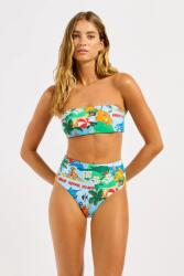 Seafolly bikini alsó női High Waisted Pant - többszínű L