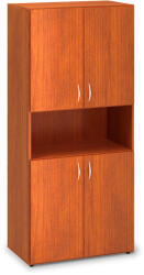 Interier Ricany Magas szekrény ProOffice 80 x 47 x 178 cm, cseresznye - rauman - 207 990 Ft