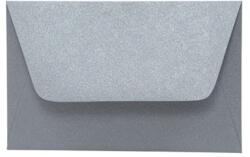 KASKAD Boríték névjegy 73x111mm Curios metál 120gr-os papír, enyvezett záródás, Ezüst Galvanised 52 (00552)