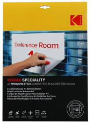 Kodak Lamináló fólia KODAK A/4 150 mikron üvegre tapadó 10 lapos (KO-LMA4RW-PK10C) - eztkapdki