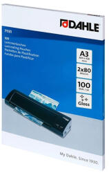 Dahle Lamináló fólia DAHLE 71131 A/3 80 mikron fényes 100/csomag (71131-20972) - eztkapdki