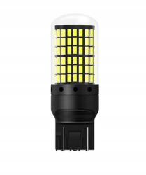 LEDprojektor. pl Led izzó W21W 7440 T20 Canbus Fehér Hátsó Tolató