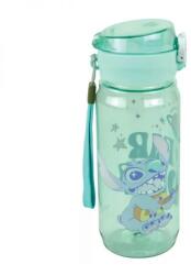 Stor Lilo és Stitch szívószálas műanyag kulacs - 600 ml (JVL-GIM55204219)