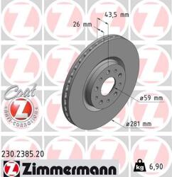 ZIMMERMANN Disc frana ZIMMERMANN 230.2385. 20 (230.2385.20)