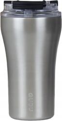  Thermo bögre 380ml Rozsdamentes acél szívószál légmentesen záródó ezüst kávéscsésze (15572464547)