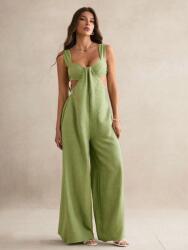 Shein Zöld Hosszú Szellős Overál Kivágásokkal Tall Shein Kollekció M