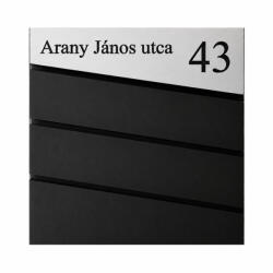 Batadecor Fém postaláda, gravírozott felirattal, F1