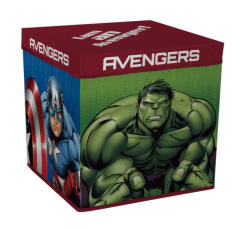 Bosszúállók Super Squad játéktároló 30×30×30 cm (ADX11249) - kreativjatek