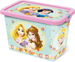  Disney Hercegnők Tea Party műanyag tároló doboz 7 L (STF04444) - kreativjatek