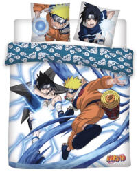 Naruto Rasengan vs Chidori dupla, kétszemélyes ágyneműhuzat 240×220cm, 65x65 cm (AYM076561) - kreativjatek