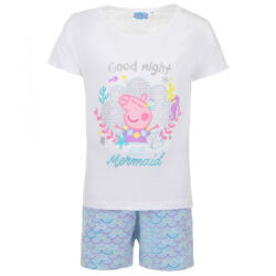 Peppa Malac Good Night Mermaid gyerek rövid pizsama 6 év / 116 cm (85SUE2026B6)