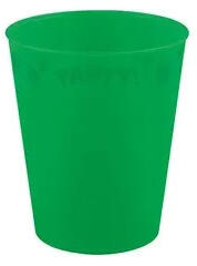  Zöld Bright Green micro prémium műanyag pohár 250 ml (PNN96693) - kreativjatek
