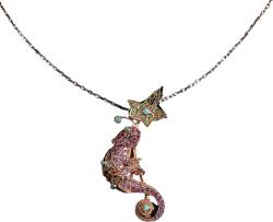 Frumoasa Venetiana Colier argint opal (C3509)