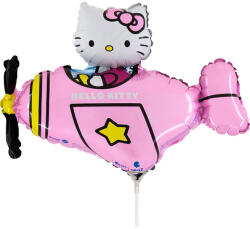 Hello Kitty Airplane Pink mini fólia lufi 35 cm (WP) (GBBL650PK) - kreativjatek