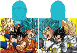  Dragon Ball Fusion Warrior strand törölköző poncsó 55x110cm (Fast Dry) (EMM5246074)