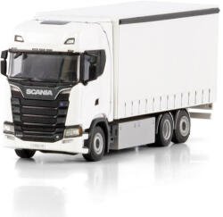 WSI MODELS Camion Scania S Highline CS20H cu prelata si axa fixa 6X2 scala 1/50 WSI Models1/43 (45905)