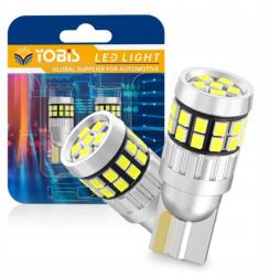 YOBIS Led izzó W5W T10 Canbus Fehér Erős 6500K 2 db
