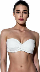 Bluepoint Top De Bikini Fără Bretele Cupe D Cu Burete Alb 2106693D-01 (2106693D-01) Costum de baie dama
