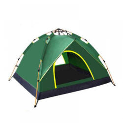 Tradesor YB3008 Cort De Camping Igloo Automat De Vară Verde Pentru 3 Persoane 200x150x125cm 585151_G (585151_G) Cort