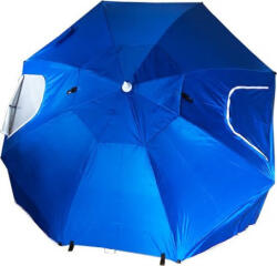 Campus Umbrelă Plajă Diametru 2.35m Cu Umbrelă Protecție UV Și Rezistență La Vânt Albastră 371-1879-1S (371-1879-1S)