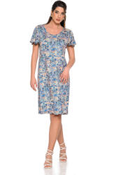 Clio Lingerie Rochii De Vară Pentru Femei Midi Rochie Turcoaz 5074 (5074)