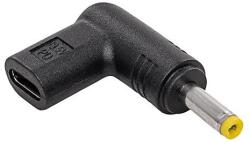 Akyga notebook töltő adapter USB Type-C / 4, 0 x 1, 7 mm (AK-ND-C04) (AK-ND-C04) - focuscamera