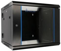 Extralink Rack Extralink EX. 12943 wall-mounted, 19inch, 9U, 600x600mm, Black (EX.12943) - flax