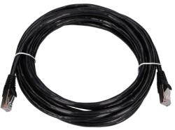 Extralink Patch Cord Extralink EX. 7638, Cat5e, F/UTP, 5m, Black (EX.7638)