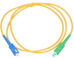 Extralink Patchcord Extralink EX. 8512 SC/APC to SC/UPC, 0.5m, Yellow (EX.8512)