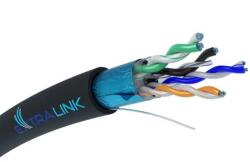 Extralink Cablu retea Extralink EX. 17092, Cat. 5e, F/UTP, 305m, Black (EX.17092) - flax