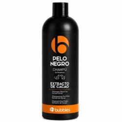 BUBBLES Black Coat Shampoo Cu Extract De Cacao 1l (tpc-1022)