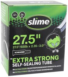 SLIME (Vélo) SLIME 27.5 x 2.35-3.0 belső gumi Schrader szeleppel, kivehető betéttel, defektgátló folyadékkal (VAE kompatibilis) SLIME (Vélo) Bicikli alkatrészek Kerékpár alkatrészek Bicikli belső gumik