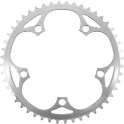 Specialites Ta PISTE ALIZE 5 ágú 130 mm 48 fogas lánctányér ezüst alu 7075, 3, 17 mm (1"1/8) lánchoz SPECIALITES TA Bicikli alkatrészek Kerékpár alkatrészek Kerékpár lánctányérok