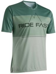 GIST HILLS RIDE FAST rövid ujjú MTB mez, zöld, XXL GIST Bicikli alkatrészek Kerékpáros ruházat Kerékpáros mezek