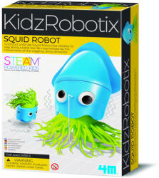 4M Kit constructie robot - Squid Robot, Kidz Robotix (4M-03450)