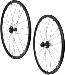 FULCRUM RACING 3 DB Campagnolo 700C gravel/országúti tárcsafékes kerékszett, fekete, 12-11-10 sebességes Campagnolo kazettához, centerlock, átütőtengelyes, tubeless ready (pár) FULCRUM Bicikli alkatrészek Ker