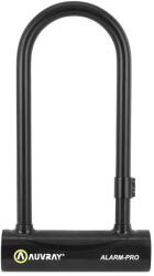Auvray ALARM PRO 98 x 250 U-lakat kerékpárhoz, 14 mm átmérő, fekete, kulccsal, 120 dB hangos riasztóval, SRA minősítés Auvray Bicikli alkatrészek Kerékpáros kiegészítők Biciklizárak