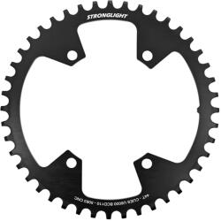 Stronglight 4BRA D. 110 CUES FC-U6000 44 fogas MTB lánctányér Shimano-hoz, fekete, alu STRONGLIGHT Bicikli alkatrészek Kerékpár alkatrészek Kerékpár lánctányérok