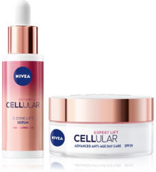 Nivea Cellular Expert Lift arcápoló csomag (nappali arckrém&3 zónás szérum) (9005800381381)