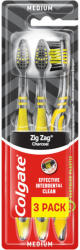 Colgate fogkefe ZigZag Charcoal TRIO (3 db) (8718951305212)