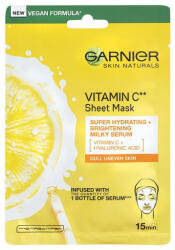 Garnier Skin Naturals Textil Maszk 28 g C Vitaminnal (3600542380492)