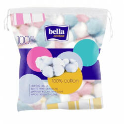 Bella COTTON Kozmetikai Színes vattalabda 100 db (5900516400163)