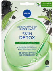Nivea Skin Detox Szérummal Átitatott Fátyolmaszk 1 db (9005800374130)