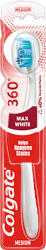 Colgate fogkefe 360 Max white one medium (5900273125941)