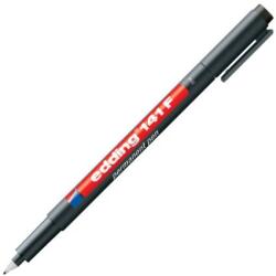 edding Marker permanent, OHP, 0, 6 mm, EDDING "141 F", negru