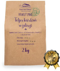 Kukutyin Műhely Teljes kiőrlésű rozsliszt 2 kg