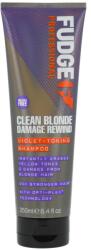Fudge Clean Blonde Damage Rewind Violet-Toning Shampoo 250 ml