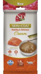  N & D Farmina Recompense Pisici N&D Quinoa Skin&Coat cream cu Somon, 4x15 g