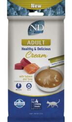  N & D Farmina Recompense Pisici N&D Ocean Cream cu Somon si Ton, 4x15 g